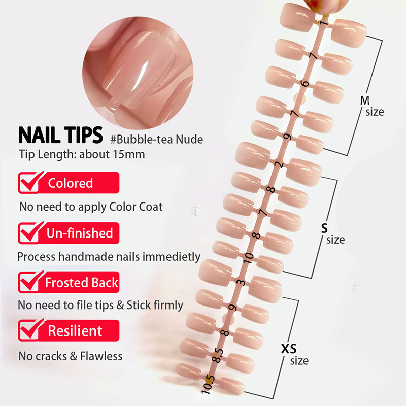 Kuku palsu gradien perona pipi - Nail Art Pink ulasan dan harga