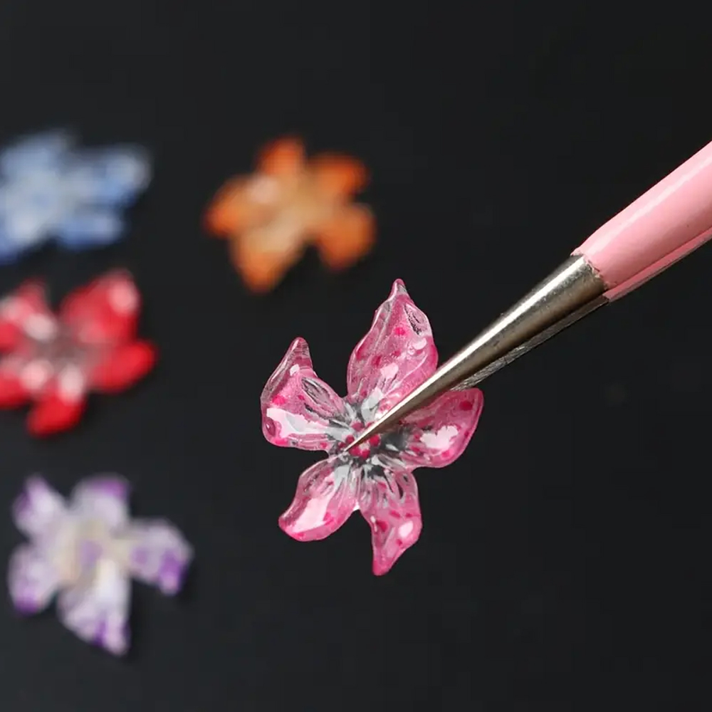 60 Buah Dekorasi Kuku Bunga Ha - Nail Art Valentines Day ulasan dan harga