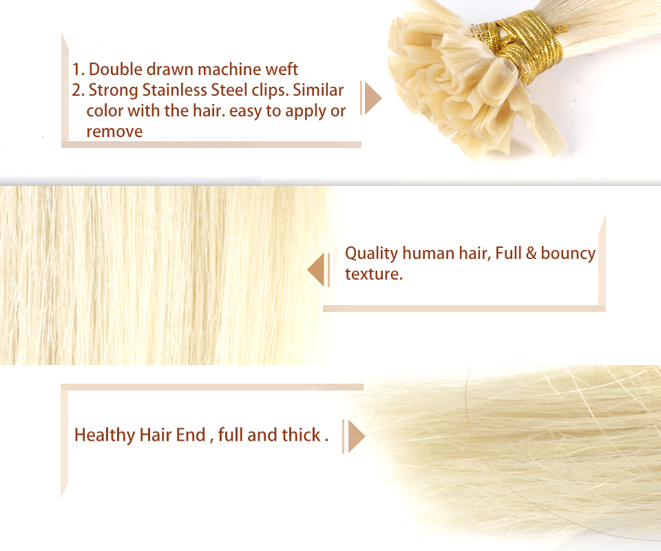 Ekstensi Rambut UTip Lurus, Ra - Nail Art Ombre ulasan dan harga