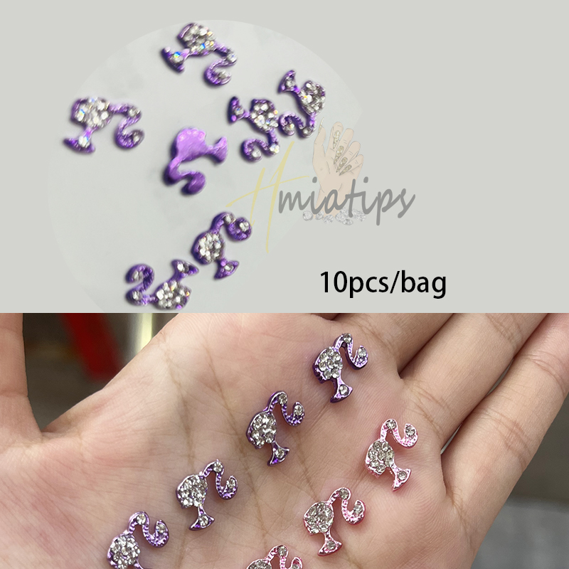 10 buah mewah anak perempuan k - Nail Art Valentines Day ulasan dan harga