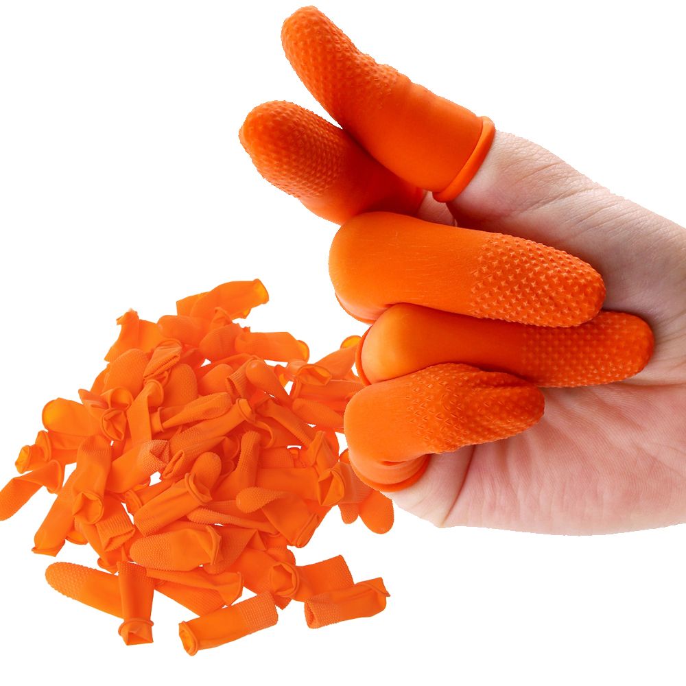 100PCS Aksesoris Pembersih Ala - Nail Art Orange ulasan dan harga