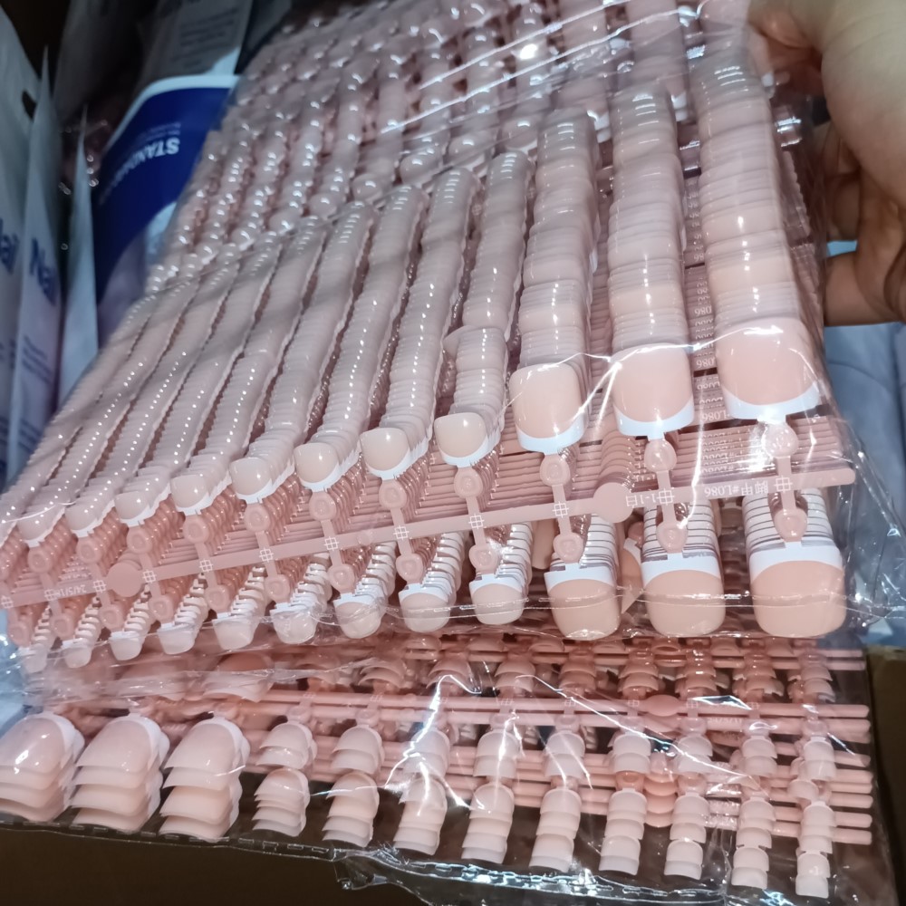 120 Buah Ujung Kuku Jari Kaki  - Nail Art Ombre ulasan dan harga