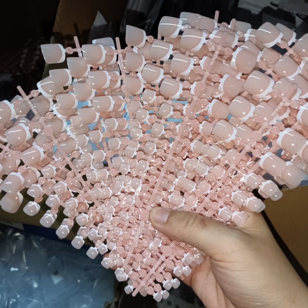 120 Buah Ujung Kuku Jari Kaki  - Nail Art Ombre ulasan dan harga